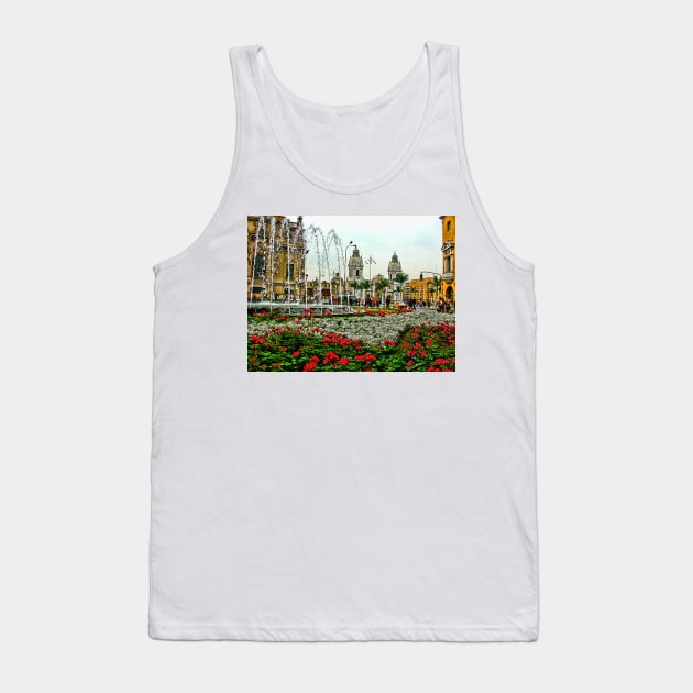 Plaza de Armas, Lima, Peru Tank Top by vadim19